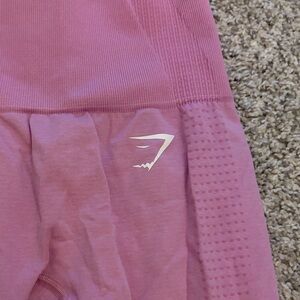 Gymshark Bubblegum Pink Seamless Leggings with Grip Detail
